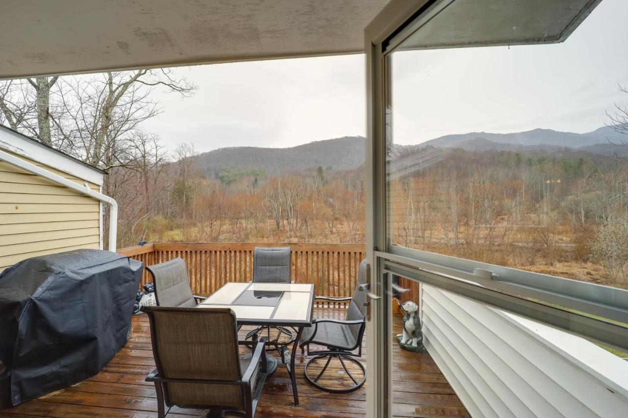 Cozy Banner Elk Condo With Fireplace And Lookout Deck! Exteriör bild